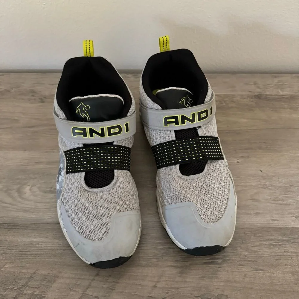 Boys AND1 Basketball Sneakers, Size 6 - Picture 1 of 5